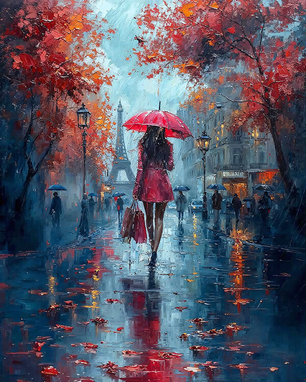 Leinwand Poster, Bilder Dusk Descending on a Meandering Countryside Stream wall decr, 70 × 90 cm