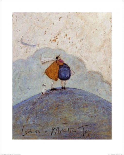 Kunstdruck Sam Toft - Love on a Mountain Top, 40 × 50 cm