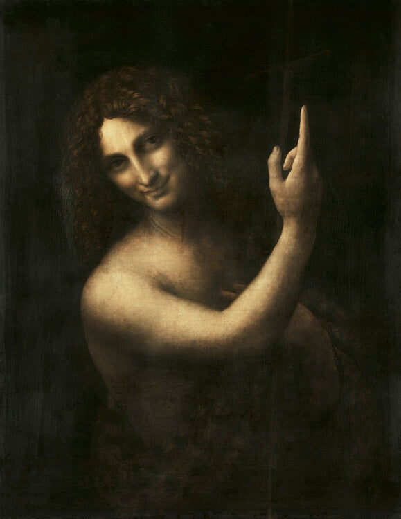 St. John the Baptist, 1513-16, Leonardo da Vinci Poster, Plakat, 30 × 40 cm