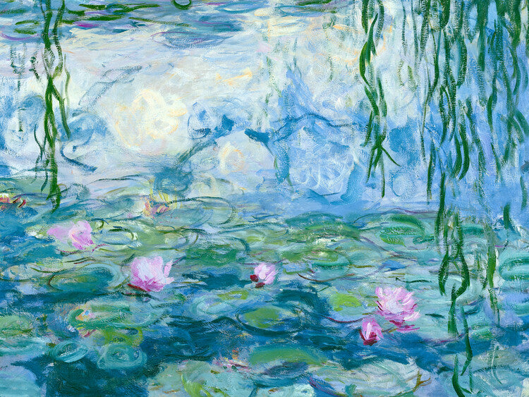 Seerosen, Claude Monet Poster, Plakat, 40 × 30 cm