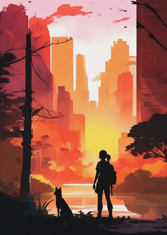 Leinwand Poster, Bilder Last Of Survival, 65 × 90 cm