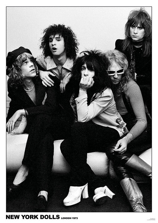 New York Dolls Poster, Plakat, 59.4 × 84.1 cm
