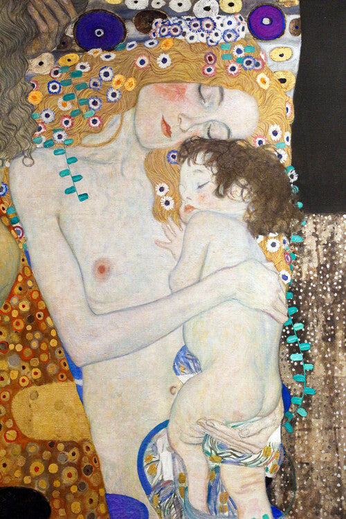 The Three Ages of the Woman (1905), Gustav Klimt Poster, Plakat, 26.7 × 40 cm
