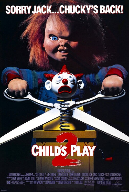 Childs Play 2 Poster, Plakat, 26.7 × 40 cm