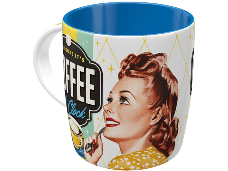 Tasse Coffee O‘Clock, 0,33 l