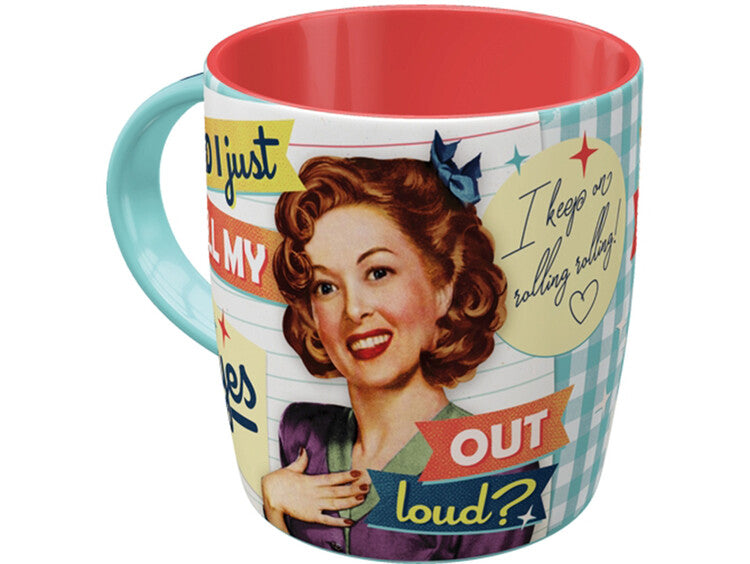 Tasse Did I Just Roll My Eyes Out Loud, 0,33 l