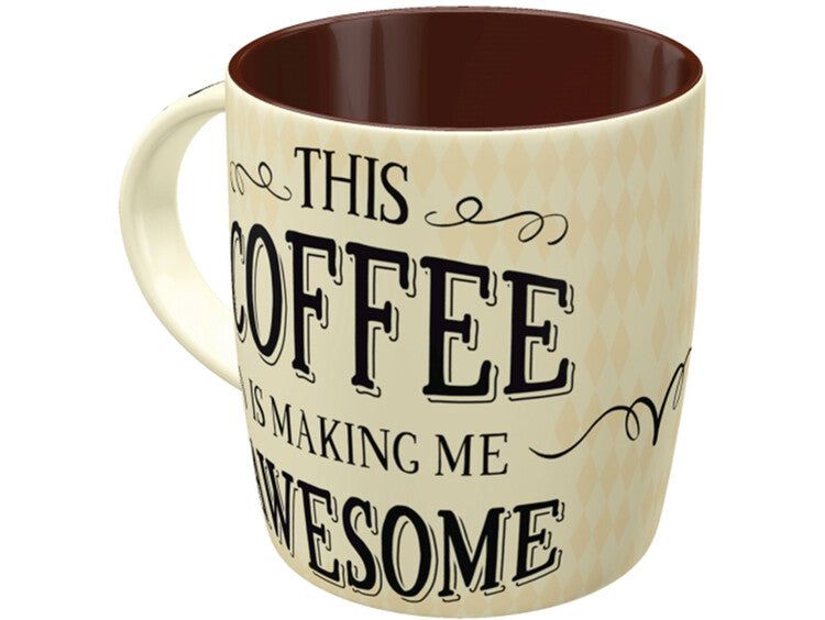 Tasse This Coffee is Making Me Awesome, 0,33 l