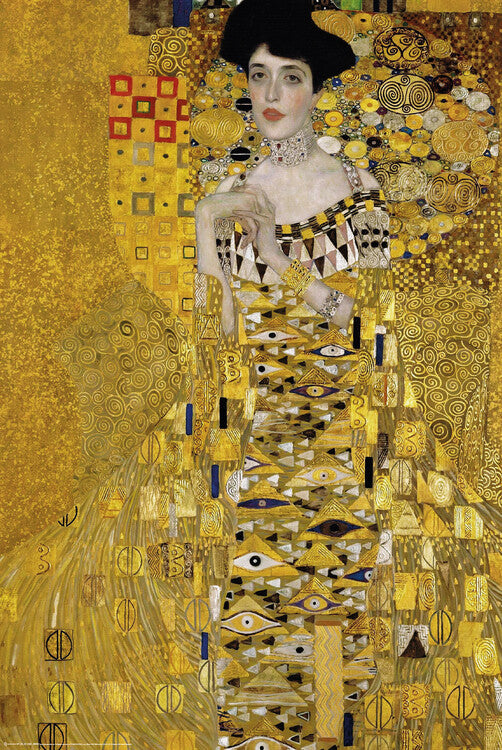 Portrait of Adele Bloch Bauer, Gustav Klimt Poster, Plakat, 61 × 91.5 cm