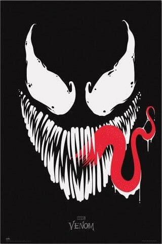 Venom - Black Face Poster, Plakat, 61 × 91.5 cm