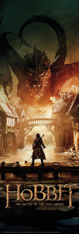 Der Hobbit Poster, Plakat, 53 × 158 cm