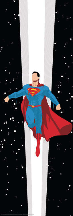 Superman - Universe Poster, Plakat, 53 × 158 cm