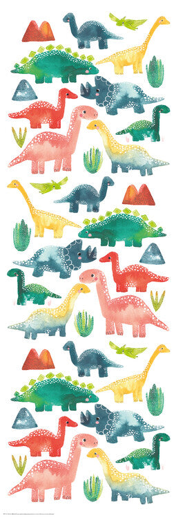 Dinosaurs Poster, Plakat, 53 × 158 cm