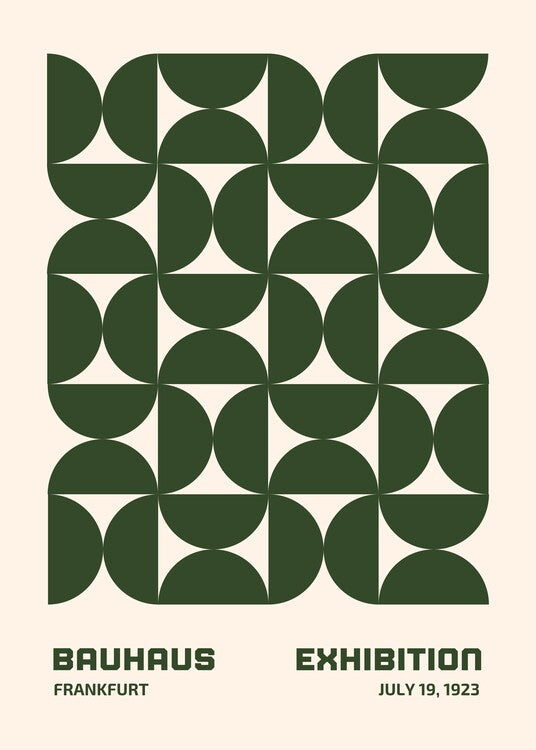 Leinwand Poster, Bilder Bauhaus Print 12, 65 × 90 cm