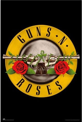 Guns N' Roses - Logo Poster, Plakat, 61 × 91.5 cm