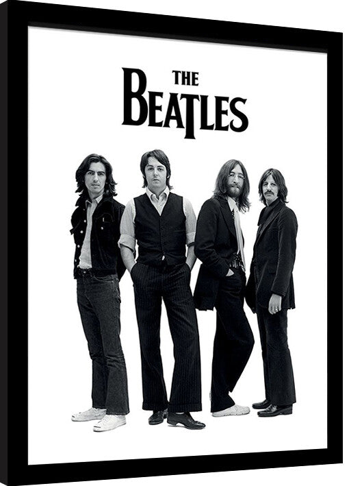 The Beatles - Title Gerahmte Poster, Bilder, 34.3 x 44.5 cm