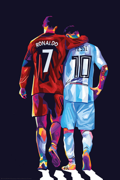 Footballers Poster, Plakat, 61 × 91.5 cm