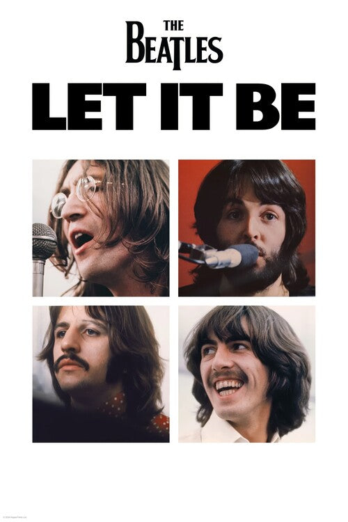 Let It Be (1970) Poster, Plakat, 26.7 × 40 cm