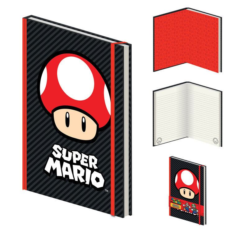 Notizbuch Super Mario - Mushroom, A5