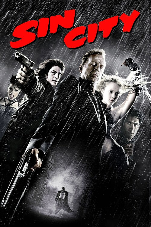 Sin City (2005) Poster, Plakat, 26.7 × 40 cm
