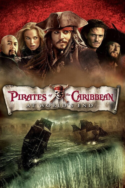 Pirates of the Caribbean At World's End (2007) Poster, Plakat, 26.7 × 40 cm