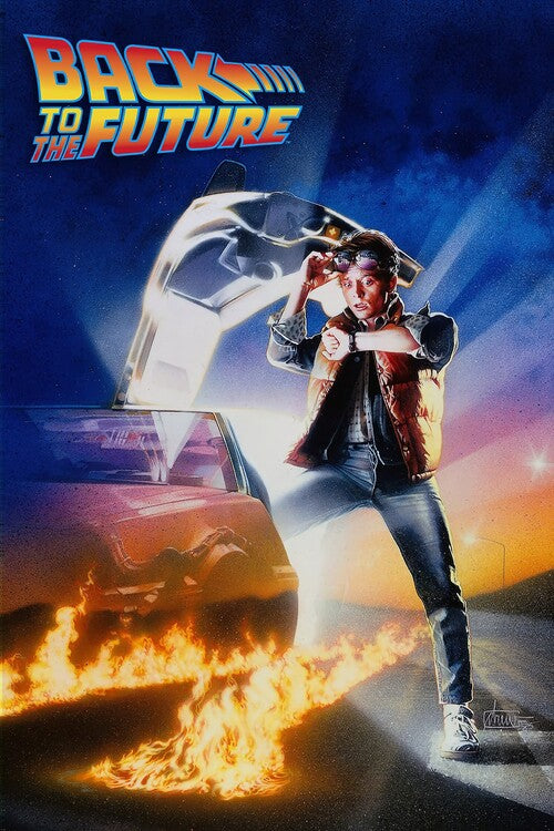 Back To The Future Poster, Plakat, 26.7 × 40 cm