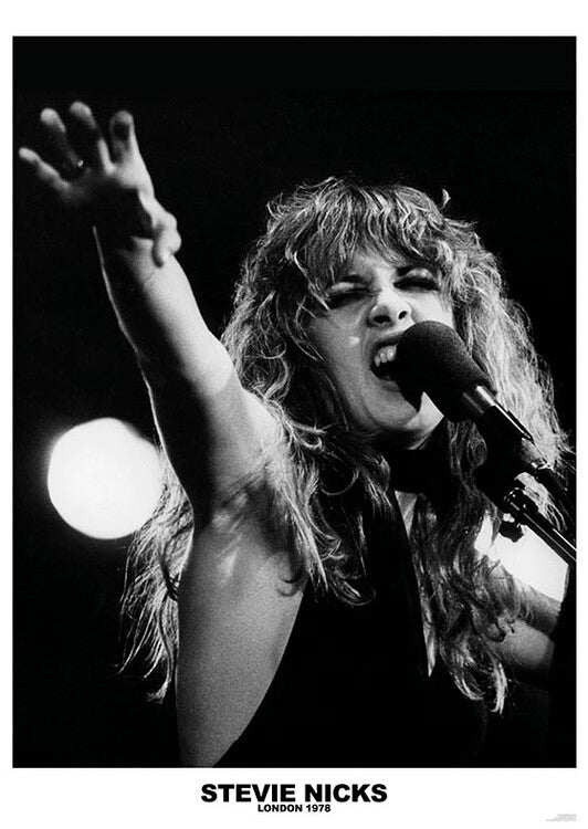 Stevie Nicks - London 1978 Poster, Plakat, 59.4 × 84.1 cm