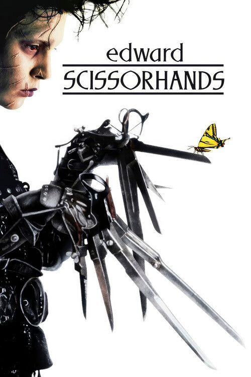 Edward Scissorhands (1990) Poster, Plakat, 26.7 × 40 cm
