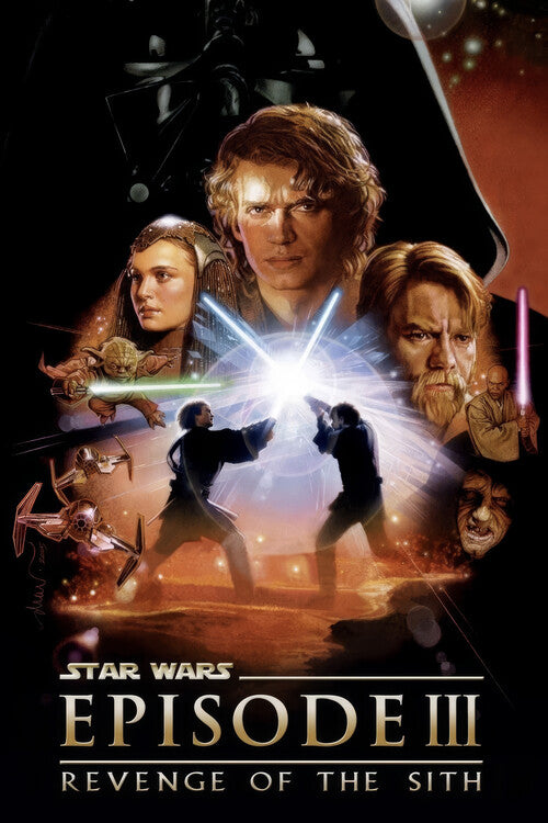 Star Wars Episode III - Revenge of the Sith (2005) Poster, Plakat, 26.7 × 40 cm