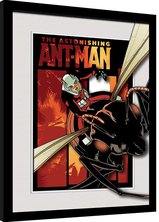 Marvel - Astonishing Ant-Man Gerahmte Poster, Bilder, 34.3 x 44.5 cm