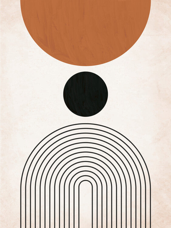 Leinwand Poster, Bilder Abstract Lines, 60 × 80 cm