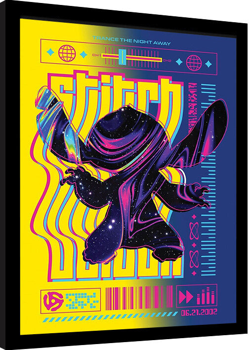 Lilo & Stitch Gerahmte Poster, Bilder, 34.3 x 44.5 cm