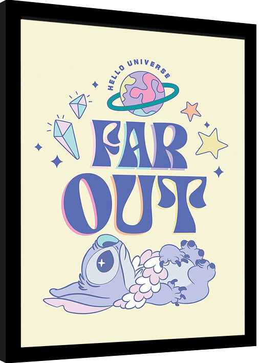 Lilo & Stitch Gerahmte Poster, Bilder, 34.3 x 44.5 cm