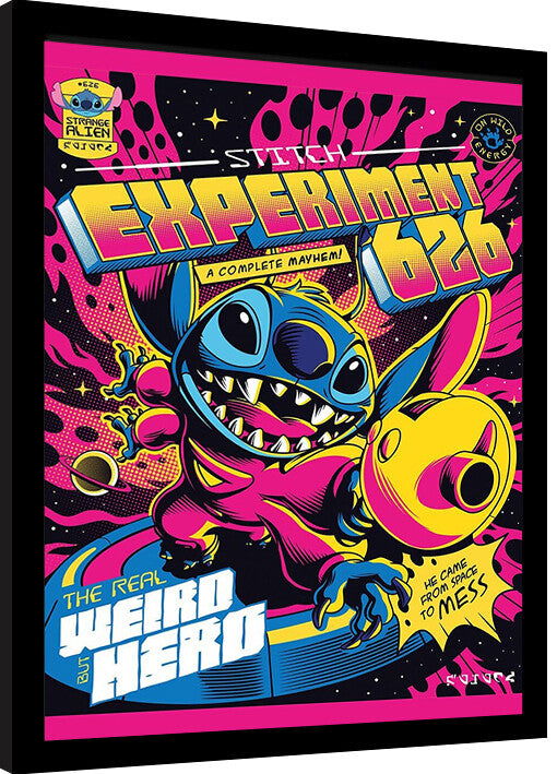 Lilo & Stitch Gerahmte Poster, Bilder, 34.3 x 44.5 cm