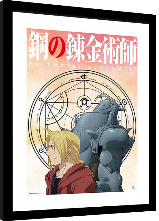 Fullmetal Alchemist - Elric Gerahmte Poster, Bilder, 34.3 × 44.5 cm