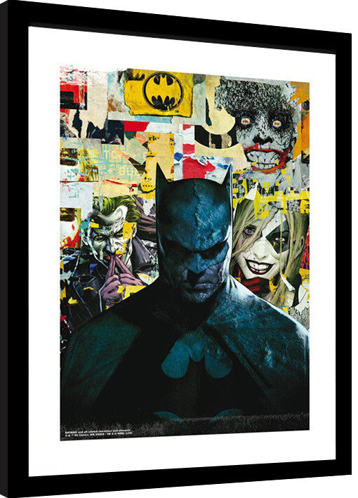 DC Comics - Batman Gerahmte Poster, Bilder, 34.3 × 44.5 cm