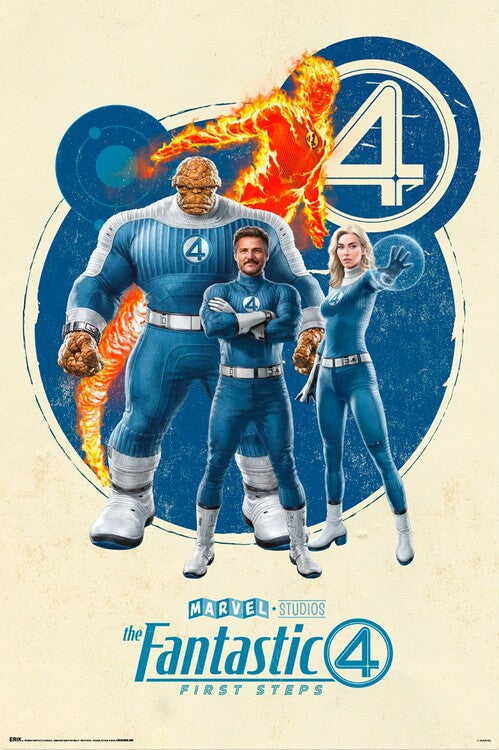 Marvel - The Fantastic Four Poster, Plakat, 61 × 91.5 cm