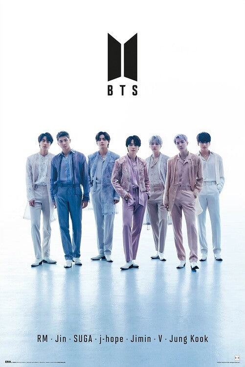 BTS - Group Photo 2 Poster, Plakat, 61 × 91.5 cm