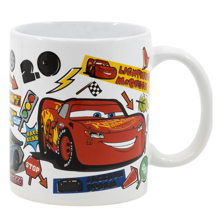 Tasse Cars - Stickers, 0,325 l