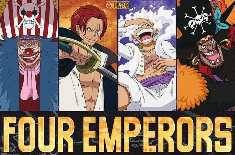One Piece - The Four Emperors Poster, Plakat, 91.5 × 61 cm