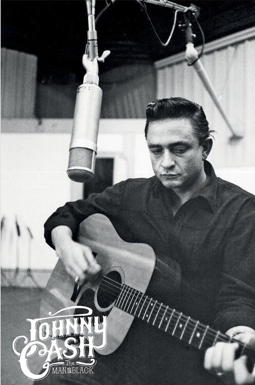 Johnny Cash Poster, Plakat, 61 × 91.5 cm
