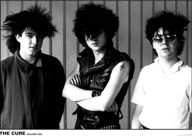 The Cure - Holland 1982 Poster, Plakat, 84.1 × 59.4 cm