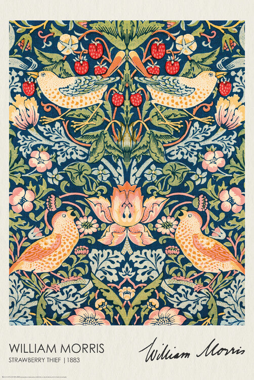 Strawberry Thief (1883) Poster, Plakat, 61 × 91.5 cm