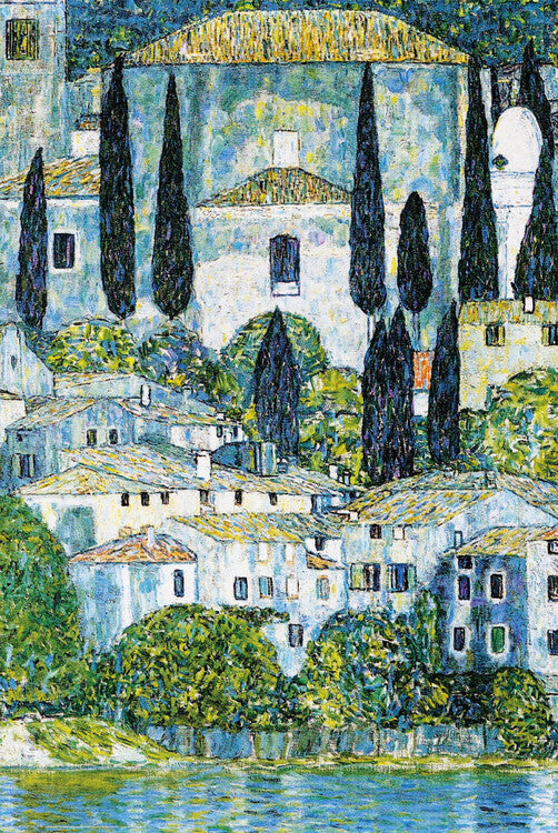 Church in Cassone (1913) Poster, Plakat, 61 × 91.5 cm