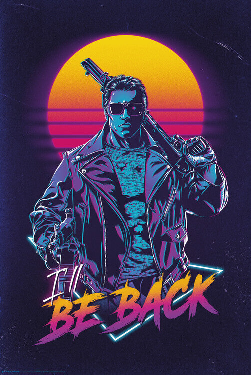 Terminator Poster, Plakat, 61 × 91.5 cm