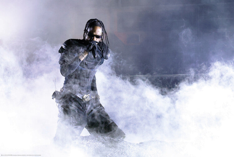 Travis Scott at 66th GRAMMY Awards Poster, Plakat, 61 × 91.5 cm