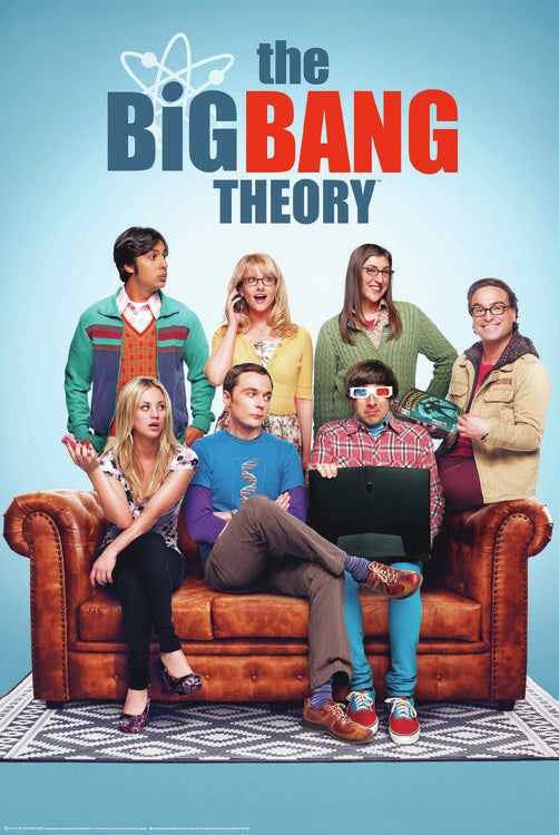 The Big Bang Theory - Crew Poster, Plakat, 61 × 91.5 cm