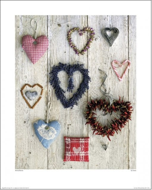 Kunstdruck Howard Shooter - Les Coeurs, 40 × 50 cm