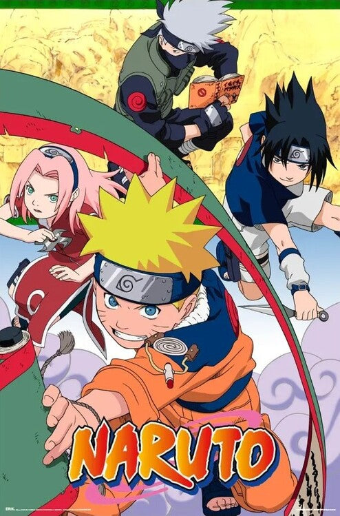 Naruto Poster, Plakat, 61 × 91.5 cm