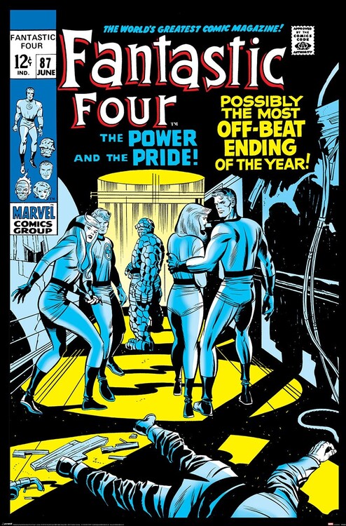 Fantastic Four - Power & Pride Poster, Plakat, 61 × 91.5 cm