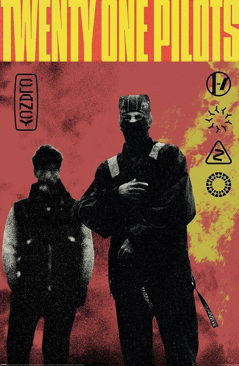 Twenty One Pilots Poster, Plakat, 61 × 91.5 cm